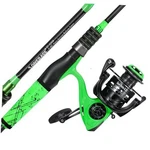 Fishing Rod Reel Combo, Spinning With Superpolymer Handle. Fixed Price $82.20.