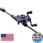 One Bass Fishing Rod Reel Combo Colorful Spinning Baitcasting. Fixed Price $104.70.