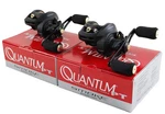 Lot Of Two Quantum Smoke SHD201HPT 7.3:1 Gear Ratio Left Hand Baitcast Reels. Fixed Price $199.00.