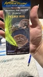 Marathon Atlantic Rig Series Fluke Hand Tied Green Clear Saltwater. Fixed Price $10.00.