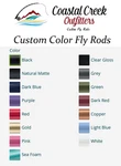St. Croix Imperial Custom Built Fly Rod 5WT 9FT Blank Colors Available. Fixed Price $325.00.