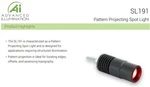 Vision System Hi Power Led Lamp, SL191, Advanced Illumination. Fixed Price $450.00.