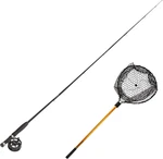 Fly Fishing Rod And Reel Combo Set Includes Carrying Case, Flies, Line. Fixed Price $139.99.