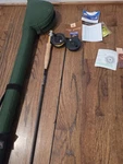 Breton's Custom Rod W/ Scientific Anglers Concept 1 35 Fly Fishing Reel &. Fixed Price $119.99.