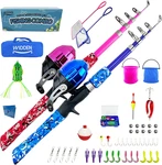 Kids Fishing Pole, Portable Telescopic Poles For Boys And Girls,. Fixed Price $84.99.