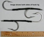 5 7691S 10/0 Double Hook Rigs Stainless 180 Offset Wahoo Tuna Dorado Marlin New. Fixed Price $32.00.