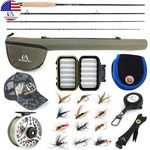 Maxcatch Extreme Fly Fishing Combo Kit 3/4/5/6/7/8WT Starter Rod And Reel Outfit. Fixed Price $101.19.