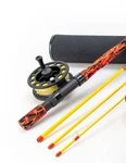 Echo Gecko Trout Kit 7'9" 4/5 Wt Kids' Piece Fly Rod, Reel, Line, Leader +case. Fixed Price $249.99.