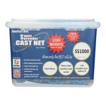 Fitec 10870 SS1000 Super Spreader Clear Mono 7' X 3/8" Mesh Fishing Cast Net. Fixed Price $71.82.