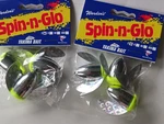 Yakima 2 Packs Worden's Spin-n-glo Size 3 Nickel Chrome Head. Fixed Price $24.00.