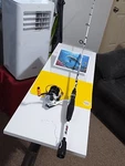 Spinning Fishing Rod Abu Garc 6' Med 6-12LB And Reel Max STX30. Fixed Price $54.00.