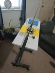 Trolling Fishing Rod Ugly Stik Tiger 7' Med 20-50LB And Reel Penn Level Wind 309. Fixed Price $145.00.