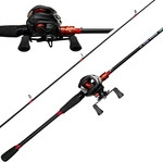 Fishing Rod And Combo, Baitcasting Reel, 6 Foot 7 2-PIE. Fixed Price $59.30.