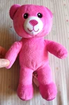 Plush Build Bear Pink Spin Master 7". Fixed Price $6.88.
