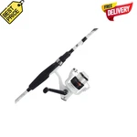 Abu Garcia Ike Dude Spinning Combo 6FT Medium Rod Reel Size 30 Fishing. Fixed Price $59.99.