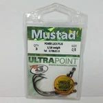 Mustad 91768UB116 Power Lock Ultra Sharp Bass Fishing Hooks 1/16OZ Size 4/0. Fixed Price $5.99.