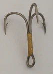 Eagle Claw 374AH-6 #6 5CT 2X Bronze Treble Hooks. Fixed Price $7.54.