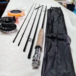 Goture Master Series Fly Fishing Rod & Reel Combo 4-PIECE 5/6 WF6F Line Set. Fixed Price $127.49.
