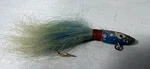Vintage Blue Popeye Bucktail Fishing Jig Lure. Fixed Price $5.99.