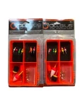 New 26PC Celsius Ice Fishing Assortment With Case Tackle Gear Lure Weight. Fixed Price $7.99.