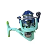 Lew's Wally Marshall Spinning Fishing Reel Front Drag Both Hand Green Freshwater. Fixed Price $33.08.