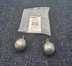 (2 Pieces) Danielson CBPB-6: Oz Cannon Ball Sinkers 5705-0169. Fixed Price $14.85.