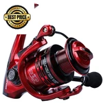 Yongzhi Fishing REELS,13+1BB Light Weight And Ultra Smooth Powerful 1000, Red. Fixed Price $27.98.