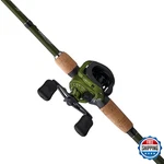 Pflueger 7 Monarch Profile Baitcast Reel And Rod Combo 2-PIECE Graphite Lp. Fixed Price $163.87.