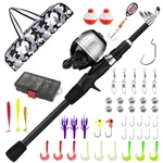 Kids Fishing Pole, Youth Rod And Reel Combo - Telescopic Portable Fis.... Fixed Price $37.75.