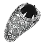925 Sterling Silver Onyx Masonic Ring, Freemason Master Jewelry. Fixed Price $84.99.