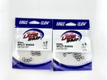Eagle Claw Oval Split Rings 25 Lb Size 2-BRAND New Lot Of. Fixed Price $13.99.