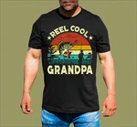 Reel Cool Grandpa Fishing T-shirt. Fixed Price $32.66.