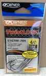 Owner Twistlock Light Weight W/cps 5167W-704 Black Chrome Size 4/0 3/32 Oz Pc.. Fixed Price $7.59.