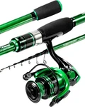 Ghosthorn Graphite Telescoping Fishing Rod & Reel Combo - Freshwater/saltwater. Fixed Price $67.48.