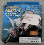 Cortland Fairplay Floating Rocket WF7F Nos Fly Line 28 Yards Trout. Fixed Price $19.99.