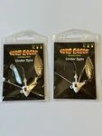 Lot Of 2 War Eagle Under Spins 3/8OZ Pearl White. Fixed Price $8.99.