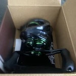 Dobyns Rods Maverick Casting Reel 7.2:1 Right Hand With Green Accents. Fixed Price $30.00.