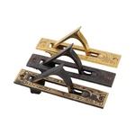 Solid Brass Victorian Pocket Door Pull - 3 Finish Choices. Fixed Price $34.74.