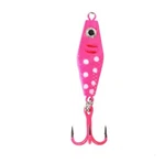Clam Rattlin Pt Spoon 1/8 Oz - Pink Wonderbread Glow Ice Fishing Lure. Fixed Price $7.39.