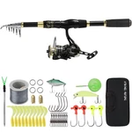Telescopic Fishing Rod And Reel Combo,telescoping Pole & Spinning Ree.... Fixed Price $51.09.