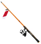 Zebco SE20 Spinning Reel 5.3:1 Ratio Splash Orange 6 Ft Pc Rod. Fixed Price $22.49.