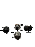 Vintage Lot Of 4 Fishing Reels Zebco Shakespere. Fixed Price $32.98.
