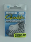Gamakatsu 74414-1/8 Ewg Wtd Black Superline Worm Hook 5CT. Fixed Price $10.72.