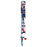 Shakespeare Captain America Kids 2'-6" Spincast Fishing Captamkit-b. Fixed Price $32.99.