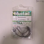 Mustad Ultrapoint Wide Gap Weedless Hook 1/0 5-PACK Black Bass W37754NP-BN. Fixed Price $10.94.