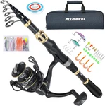 Rod And Reel Combo,fishing Pole,telescopic Kit With Spinning. Fixed Price $97.99.