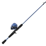 Zebco Slingshot Spincast Reel And Fishing Rod Combo, 5-FOOT 6-INCH 5'6", Blue. Fixed Price $19.57.