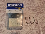 76 Mustad 4011E Size 5 Blue Virginia Hooks Tautog Blackfish. Fixed Price $9.99.