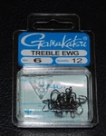 Gamakatsu 77407 Extra Wide Gap (ewg) Ns Black Treble Hooks - Size 6. Fixed Price $9.99.