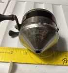 J-6 Vtg Zebco Reel Spinner 33 Metal Foot 2 Rivet Fishing Cast Ready. Fixed Price $19.89.